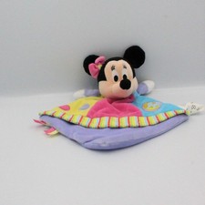 Doudou plat minnie rose jaune
