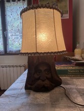 Lampe À Poser Bois Sculpter