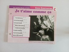 CARTE FICHE - EDDIE
