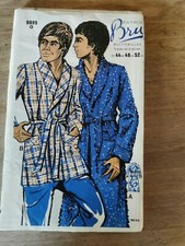 9699 PATRON MULTITAILLES BRU VINTAGE FRENCH PATTERN 60/70 R- DE CHAMBRE 44 AU 52