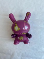7.6cm Kidrobot Français Dunny Séries 2008 Violet Mist Graffiti Vinyle Figurine