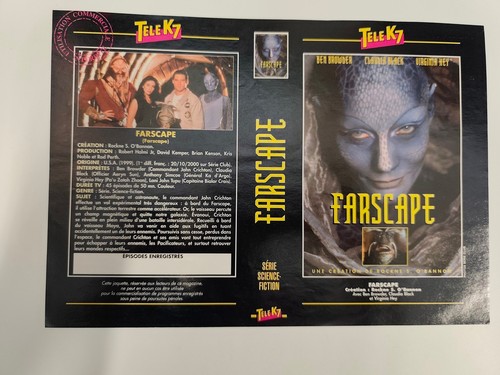 Vhs farscape belle - et, au
