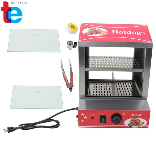 5qt tier hot dog - dog, steamer