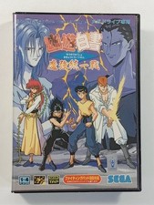 YUYU HAKUSHO MAKYOU TOUITSUSEN SEGA MEGADRIVE (MD) NTSC-JAPAN (COMPLETE WITH REG