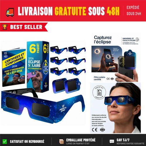 Lunettes sécurité eclipse - lunettes,