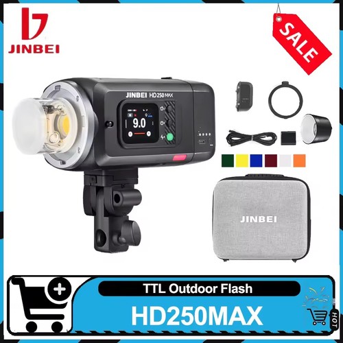 Jinbei hd250max 220ws hss ttl - 220ws,