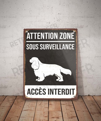 Plaque métal vintage - , accès