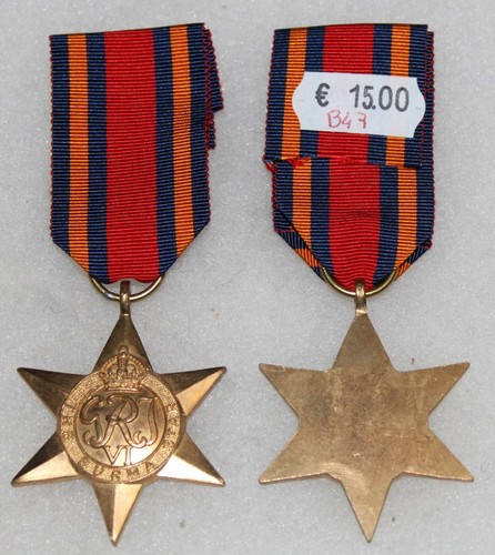 Médaille burma star - médaille,