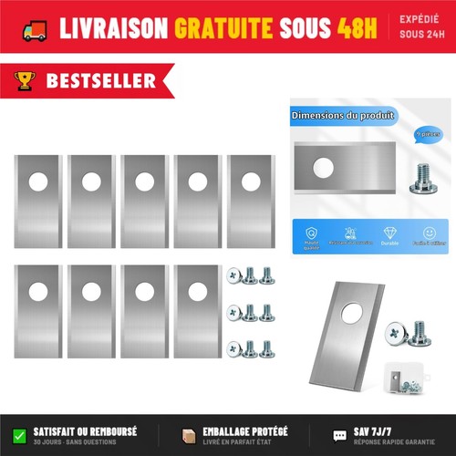 Lames tondeuse robot parkside - lames,
