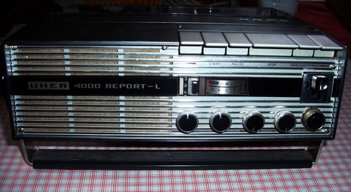 Magnetophone uher 4000 - 4000, report