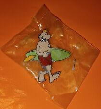 PIN'S PIN N° 2 FRANCK MARGERIN SURF VERT SIGNER SAGGAY 1990 ENCORE SOUS SACHET