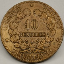 10 CENTIMES CERES 1896 A PARIS