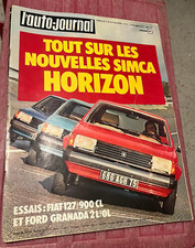 L'AUTO JOURNAL N°21 1/12/1977