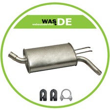 pot d' échappement arrière