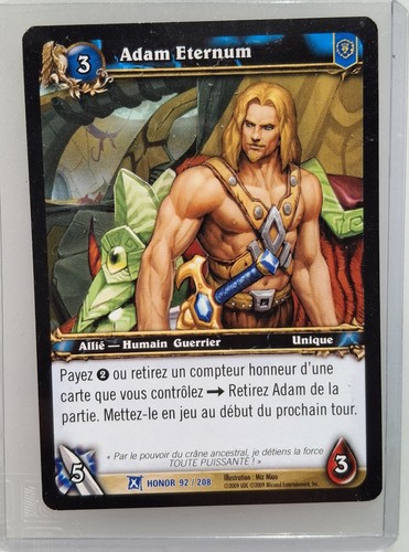 Adam eternum honnor world - -,