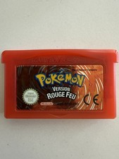 Jeu Pokemon Version Rouge Feu