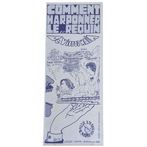 Affiche originale théâtre - originale,