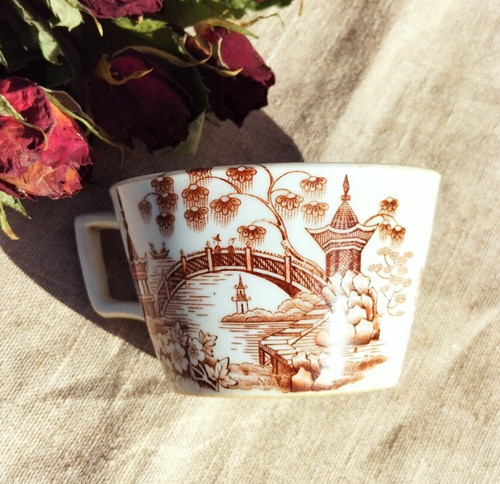 Tasse porcelaine anglaise - tasse,