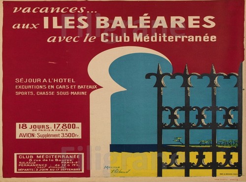 Iles baléares rrll poster - iles, rrll-poster