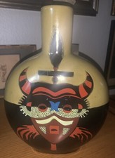 Hilton Mc Connico vase indian mask 