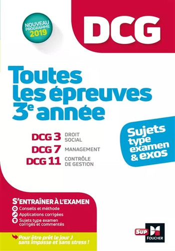 Dcg toutes les épreuves - -,