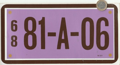 Autocollants façon plaques - autocollants, .