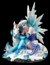 Figurine elfe mia - mia, licorne