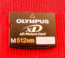 Carte mémoire xD Olympus 512