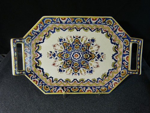 Plat faience bretonne de - en,
