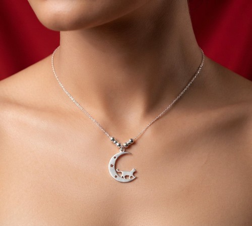 Collier argent 925 avec - collier,