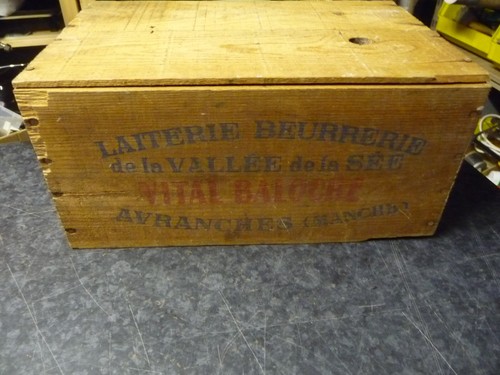 Caisse bois ancienne - bois,