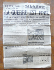 Libé soir 15 août 1945 FIN