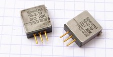 2x Spectrol 55-2-10 203 Potentiomètre trimmer 22k Ohm. Lot de 2. NOS