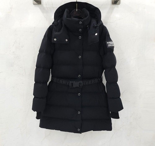 Burberry doudoune ceinturée - doudoune,