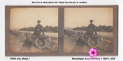 Militaire moto ancienne - moto,