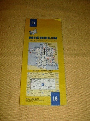 Michelin carte routière - carte,