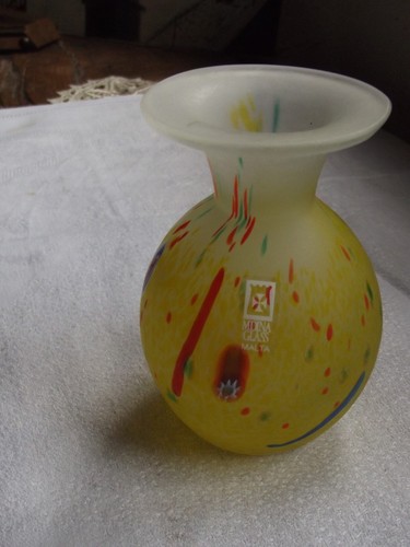 Vase pâte verre - vase,