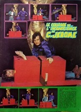 C.JERÔME et DOMINIQUE WEBB => Coupure de presse RARE 1  page 1973 //  CLIPPING