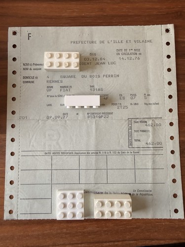 Document fiat 131 7cv - fiat, as