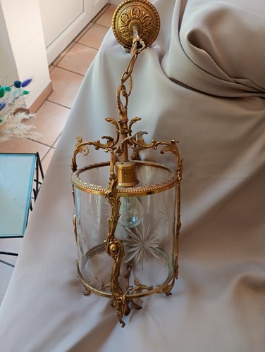 Lustre bronze cristal - lustre, et