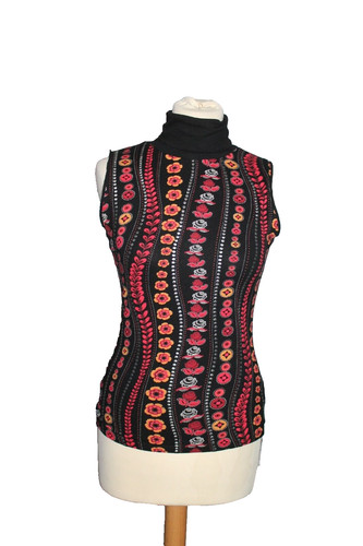 Haut col roule - col, femme
