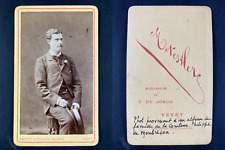 Nestler, Vevay, Famille de la comtesse Philippe de Monbrison Vintage cdv albumen