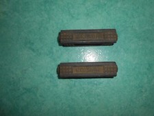 Paire garnitures / patins de pédales Eclair noir solex 45cc