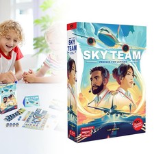 Jeu cartes papier sky team - papier,