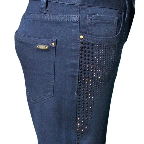 Cache embellished jean pant - cache,