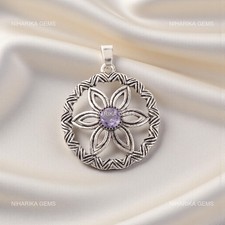Pendentif Unique En Argent