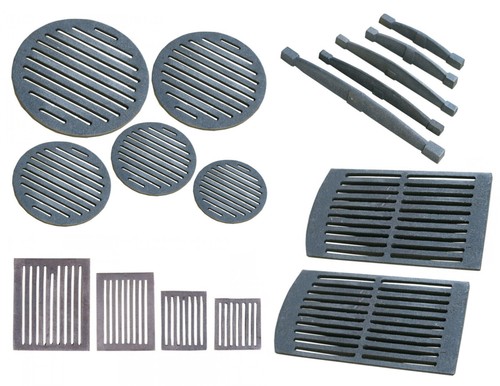Grille angle cheminée - grille,