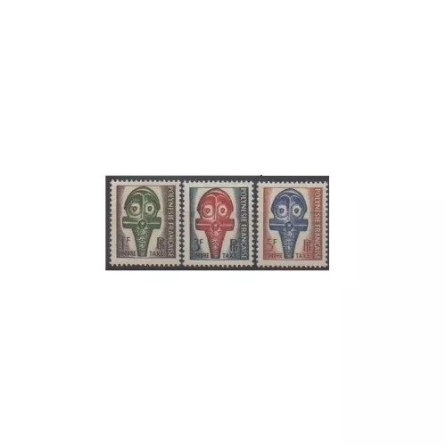 Polynesie timbres taxe - polynesie,