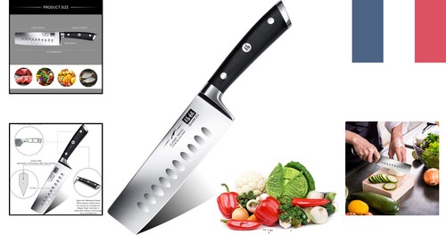 Couteau légumes nakiri - légumes,