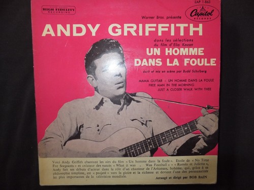 Vinyl tours andy griffith - 45,